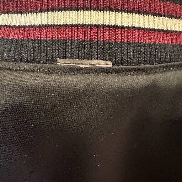 COACH SATIN REVERSIBLE VARSITY JACKET MEDIUM - Picture 6 of 6